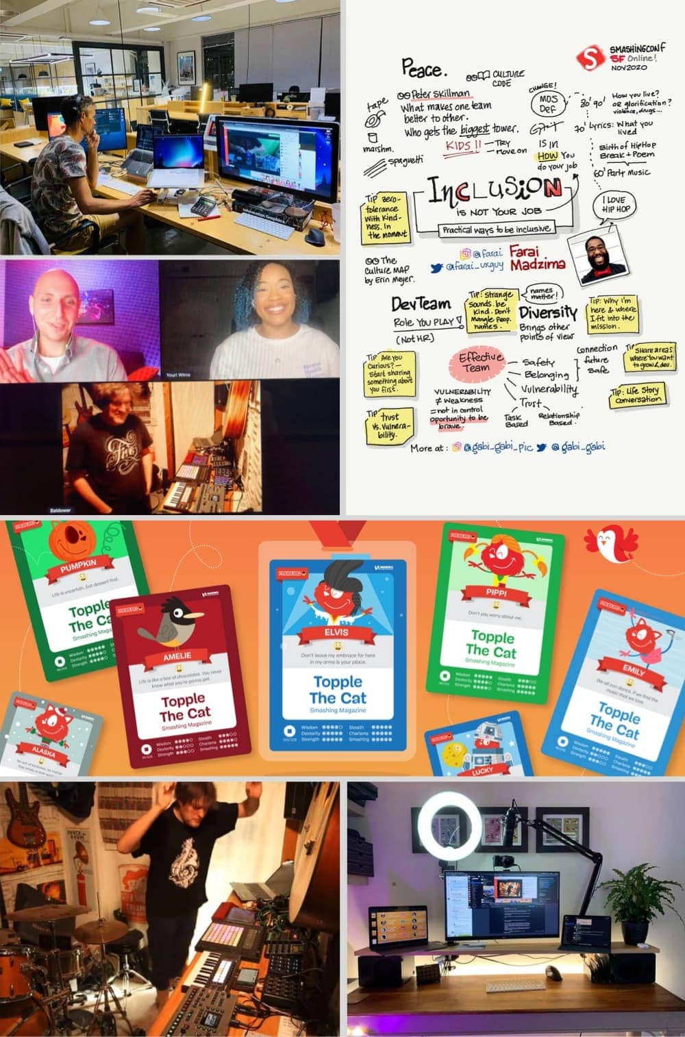An overview of our online conferences.